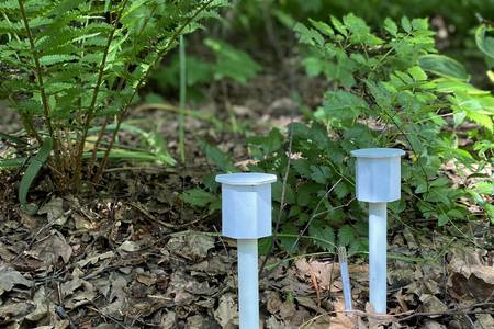 Microclimate sensors for the garden, design from the Eastern European office